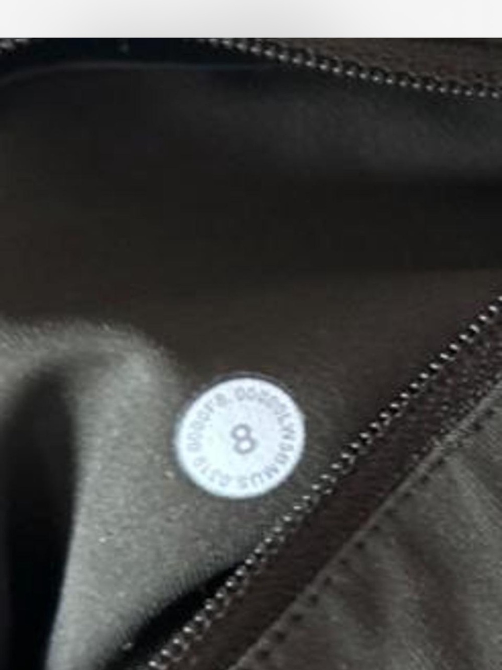 Lululemon dark green leggings size 8 - Picture 7 of 7